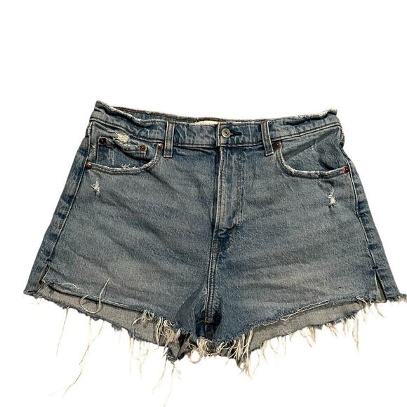 Abercrombie & Fitch The Mom Short High Rise size 29/8 - Picture 1 of 7